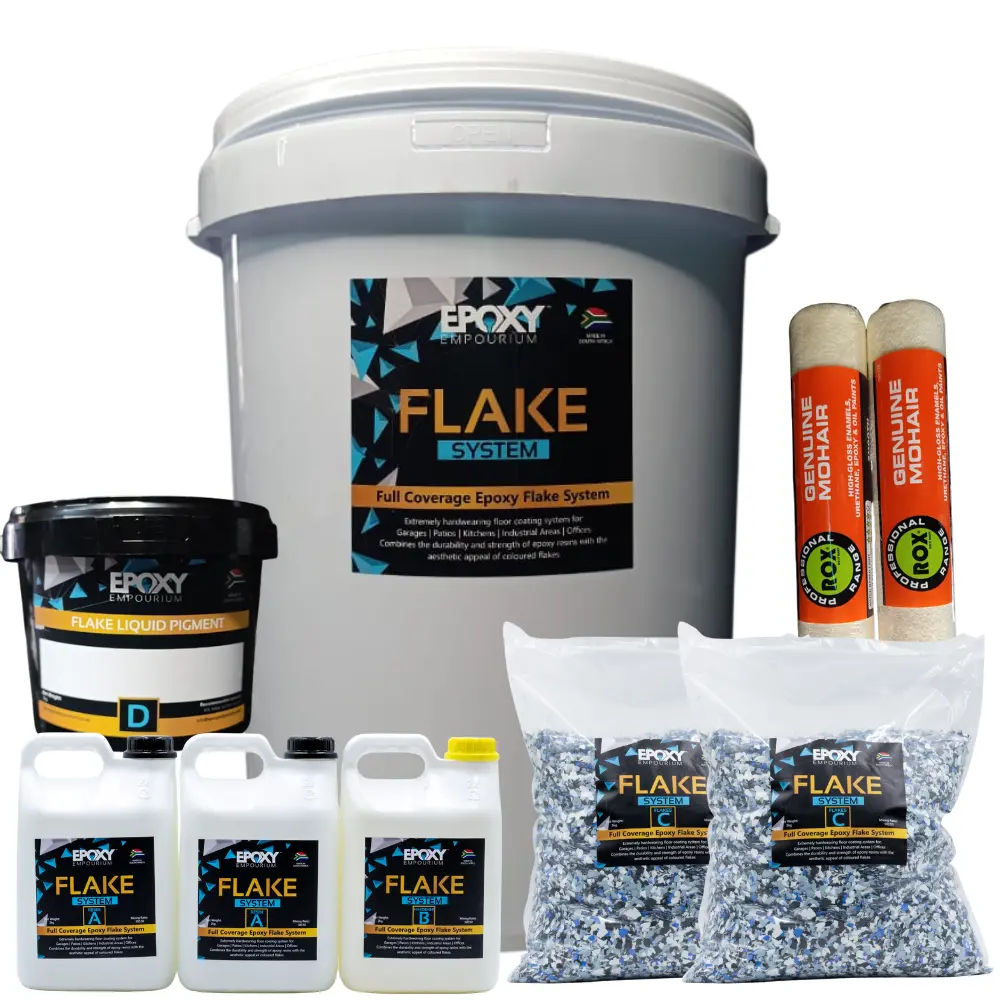 Floor Flake Epoxy Resin Kit