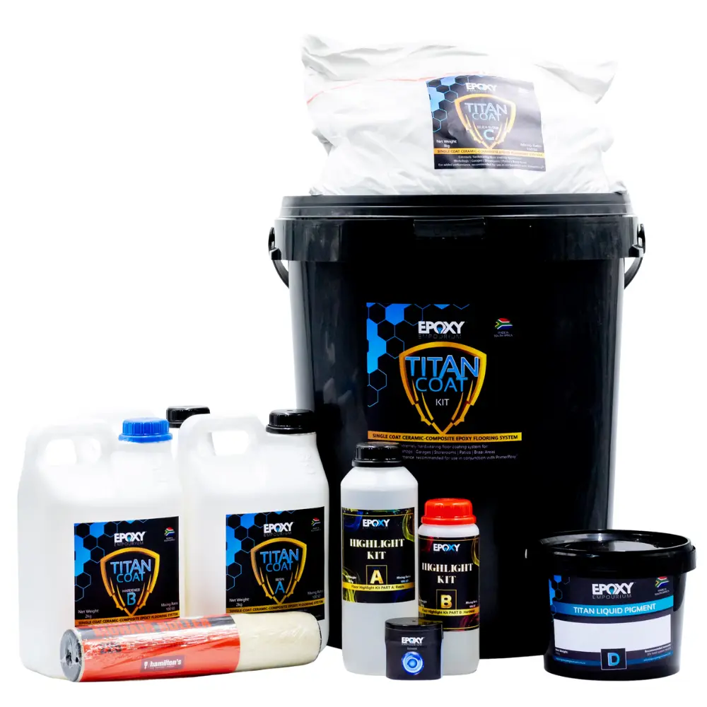 Titan Coat Epoxy Resin Marble Floor Kit